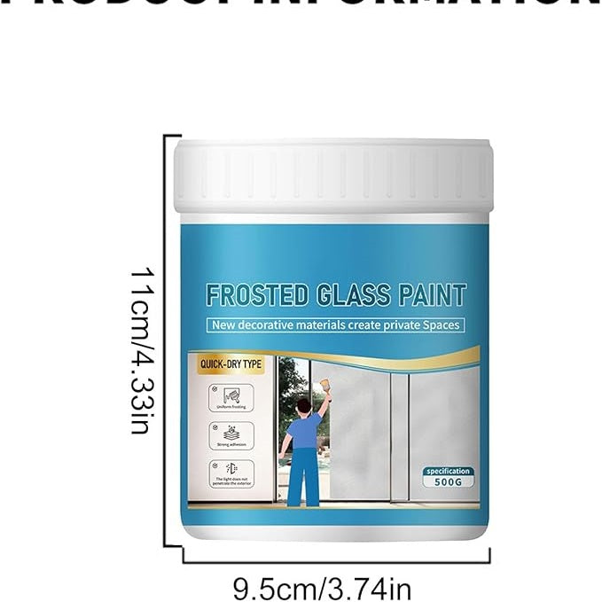 دهان زجاج للخصوصيّة – 500غ، ضد المَيّ