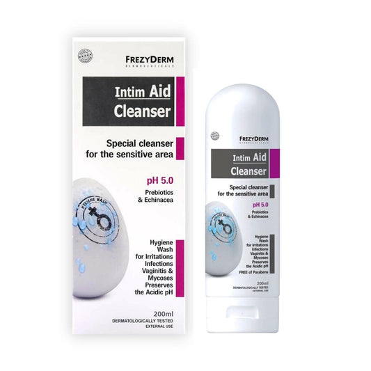 Frezyderm Intimate Area Aid Cleanser (pH 5.0) 200ml - Medaid