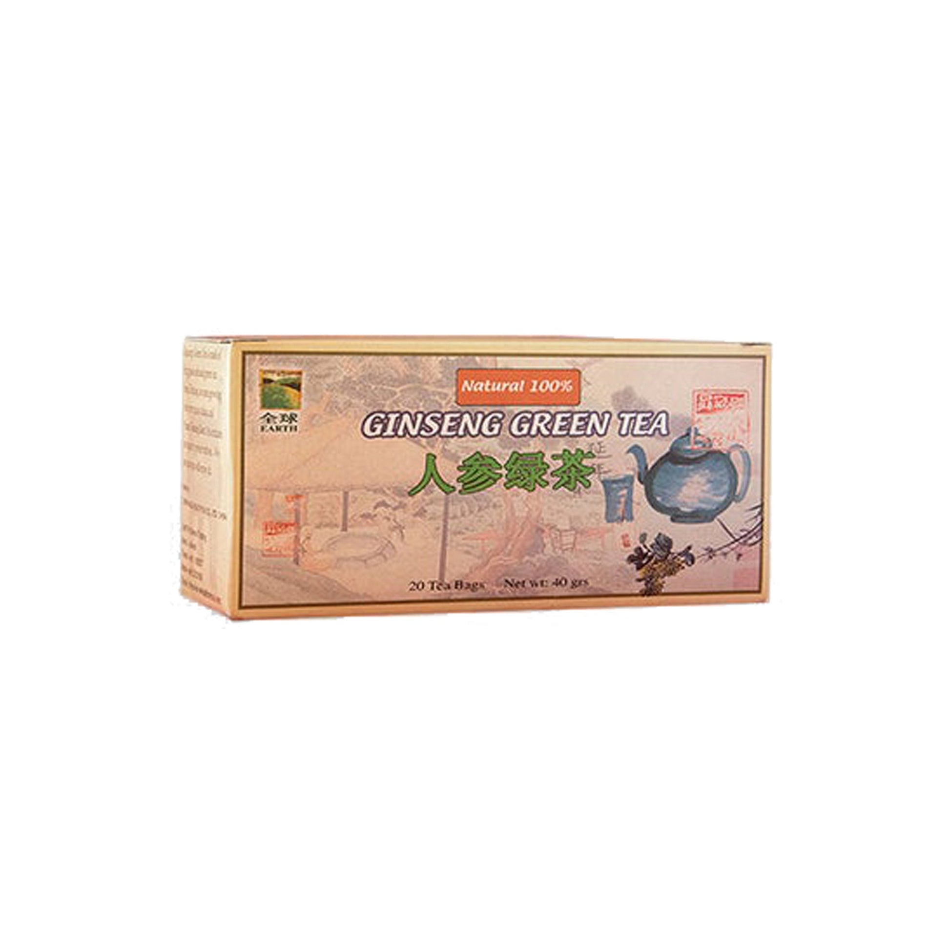 HERBATY GINSENG GREEN TEA - Medaid International