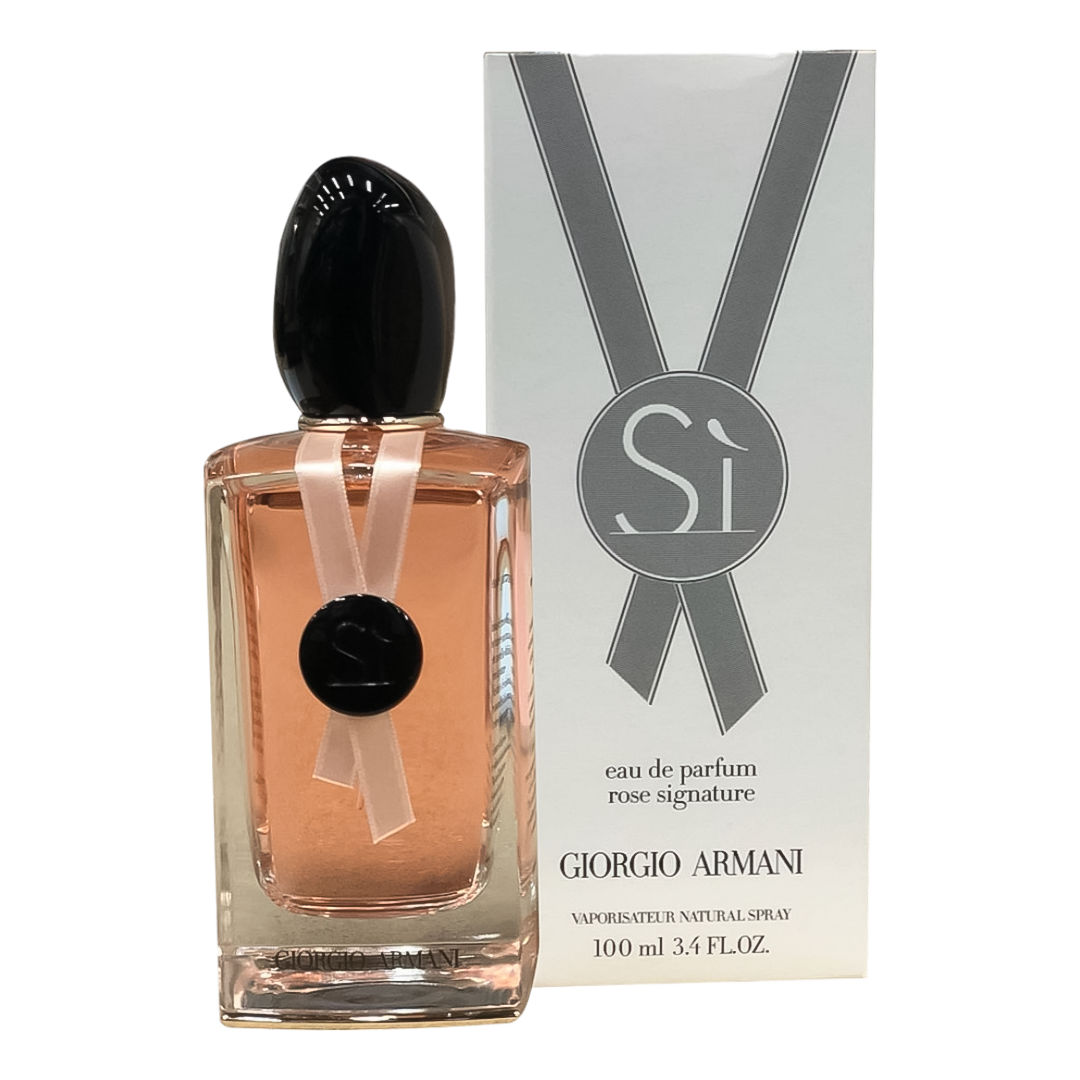 TESTER Giorgio Armani Si Rose Signature Eau De Toilette Pour Femme - 100ml - Medaid