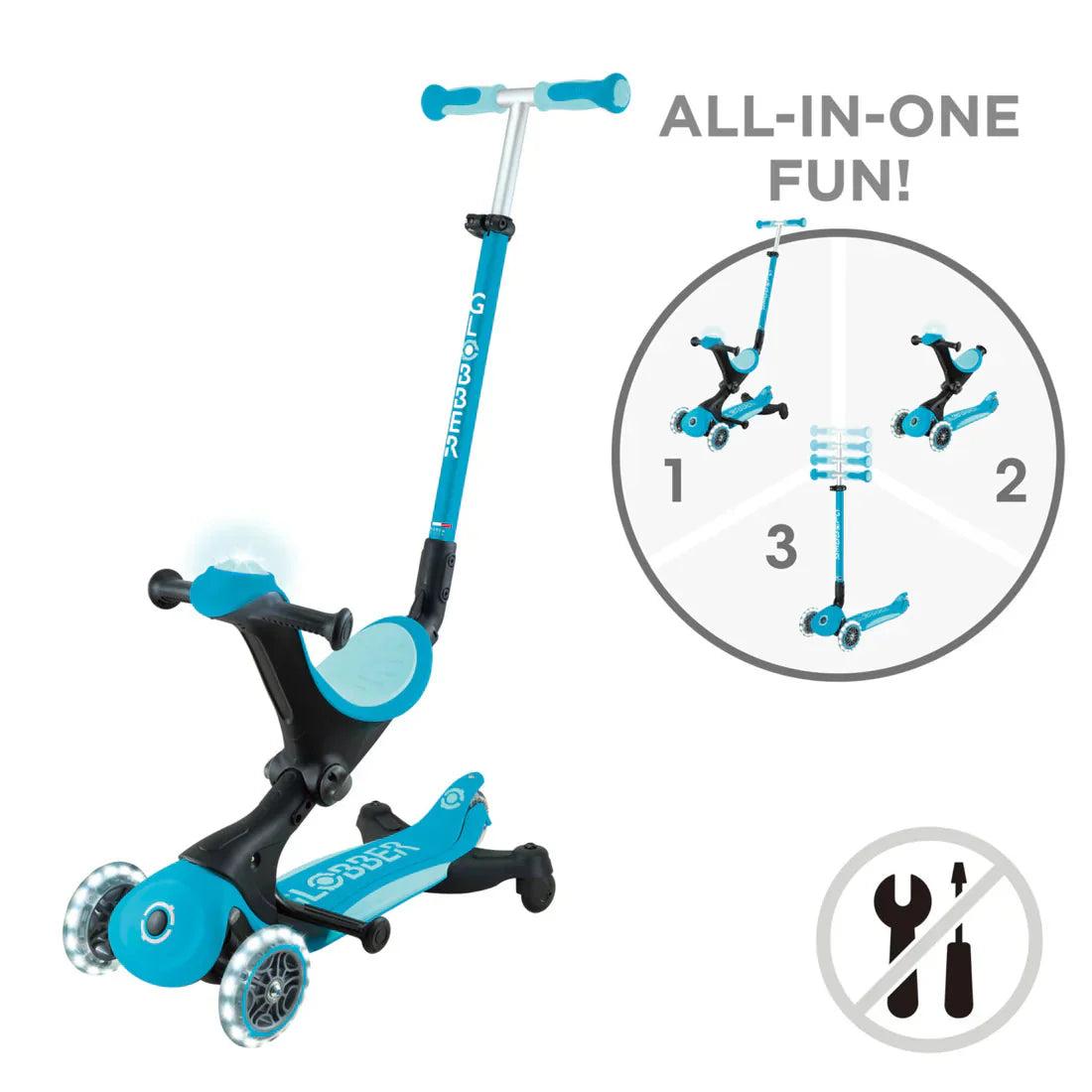 GO‚Ä¢UP ACTIVE LIGHTS 360¬∞ - AQUA - Medaid International