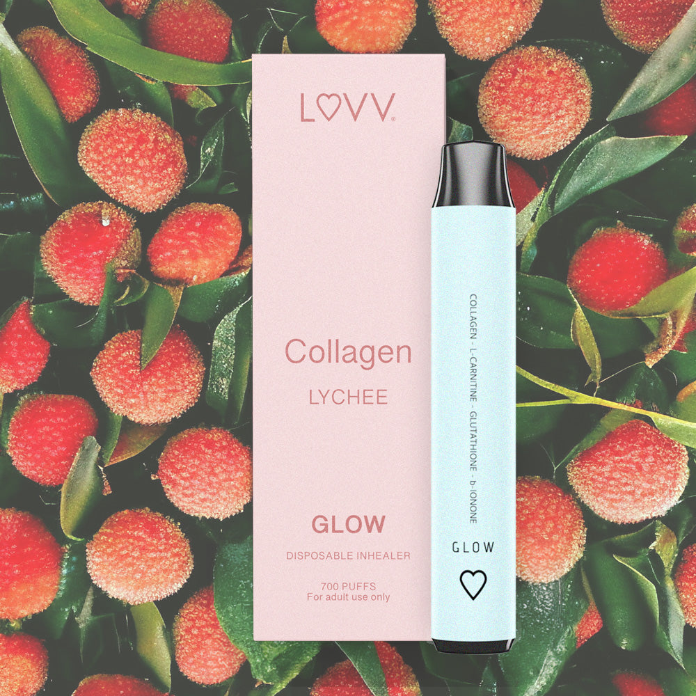 GLOW - Peppermint Flavored Collagen Cassia | Vitamin Inhaler - Medaid - Lebanon