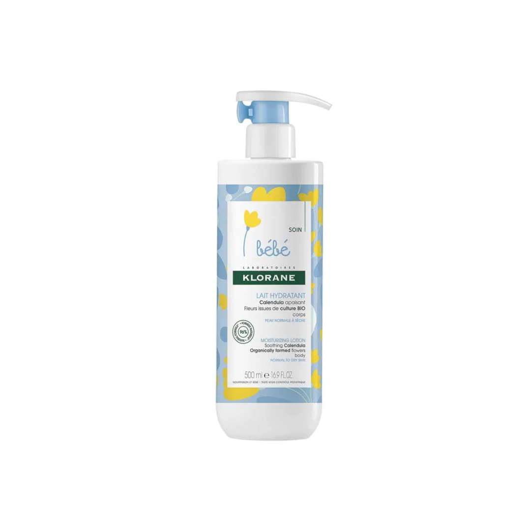 Klorane Bebe Moisturizing Lotion - Normal To Dry Skin 500ml