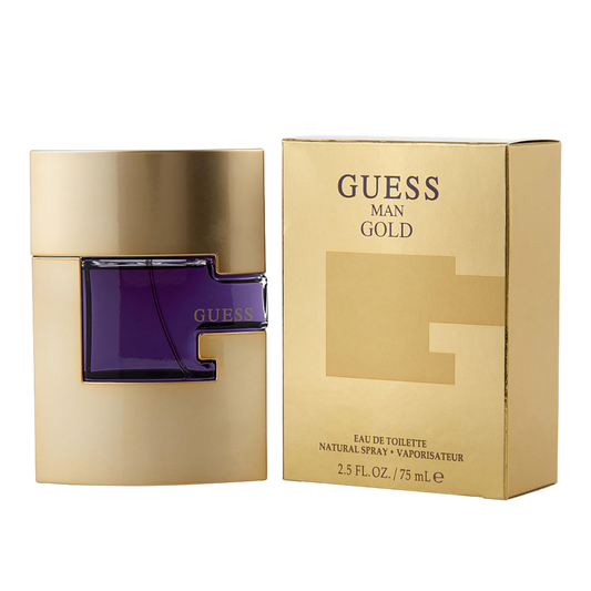 Guess Man Gold Eau De Toilette Pour Homme - 75ml - Medaid