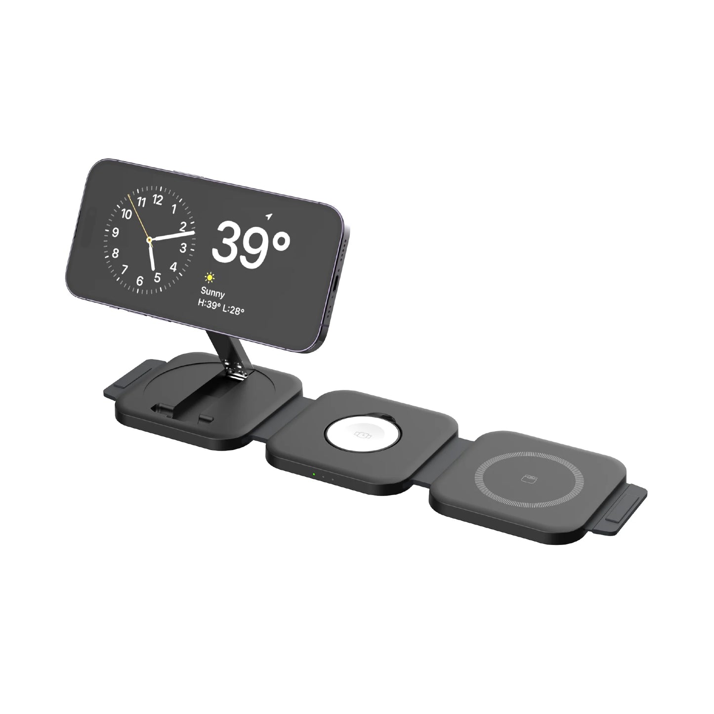 H21 3-in-1 Wireless Charger for Apple – 15W Foldable