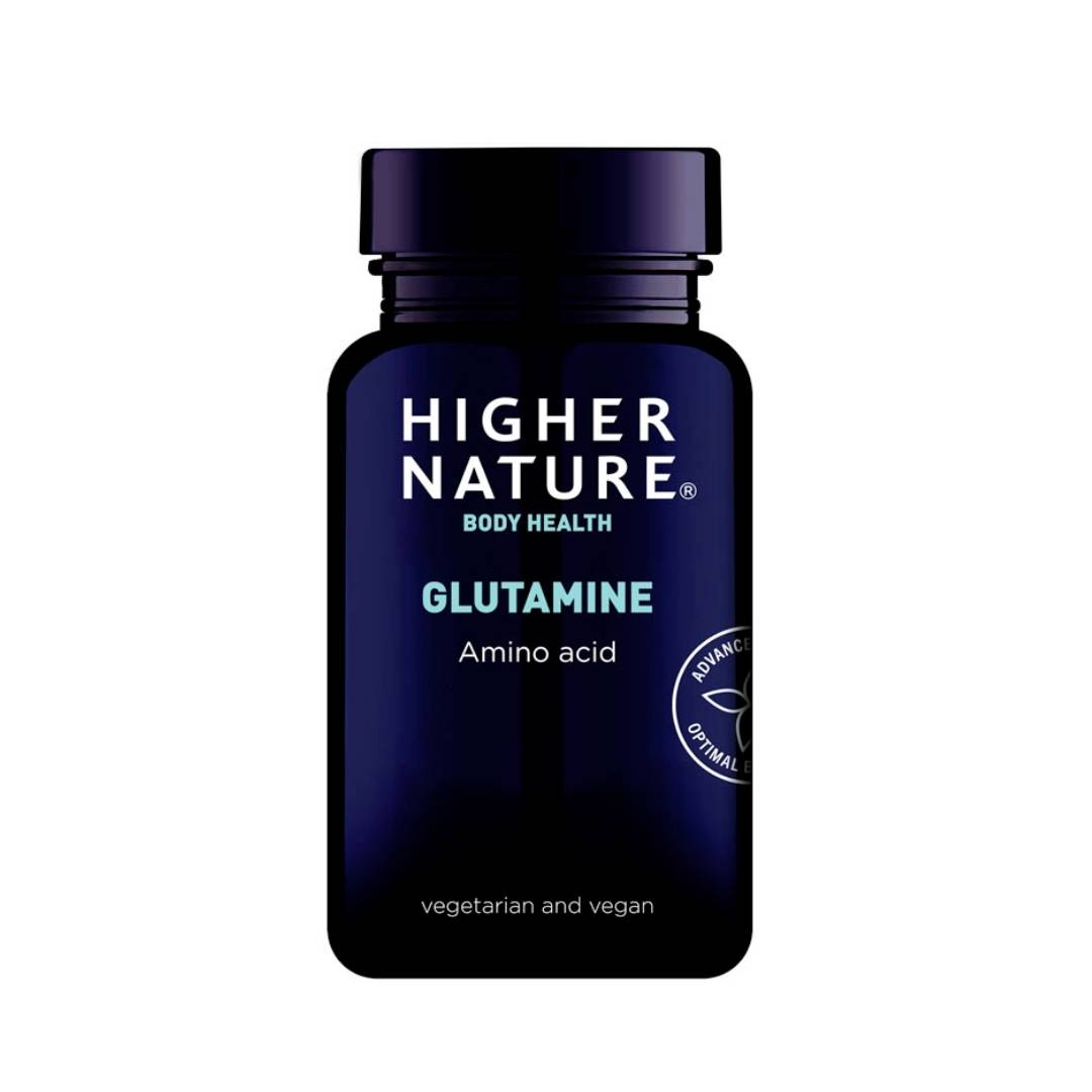 Higher Nature Glutamine 90 Capules - Medaid