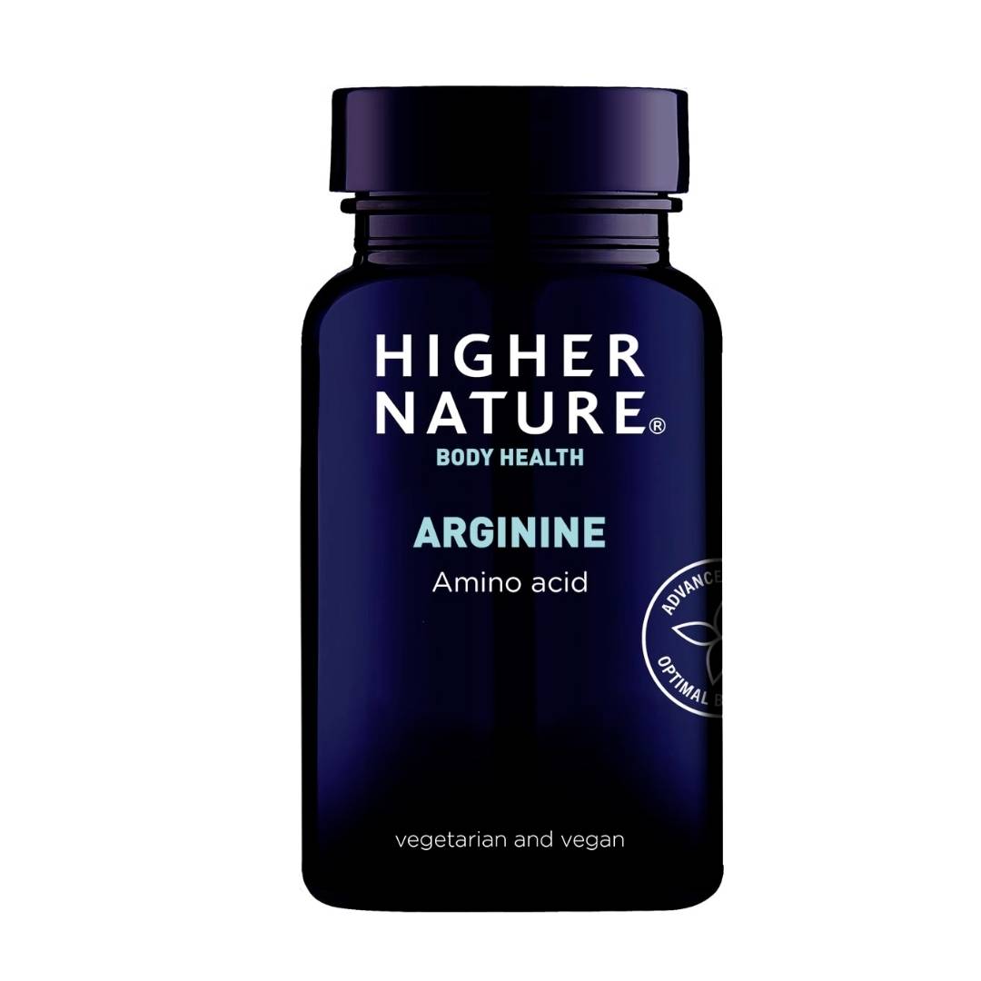 Higher Nature Arginine 120 Capsules - Medaid