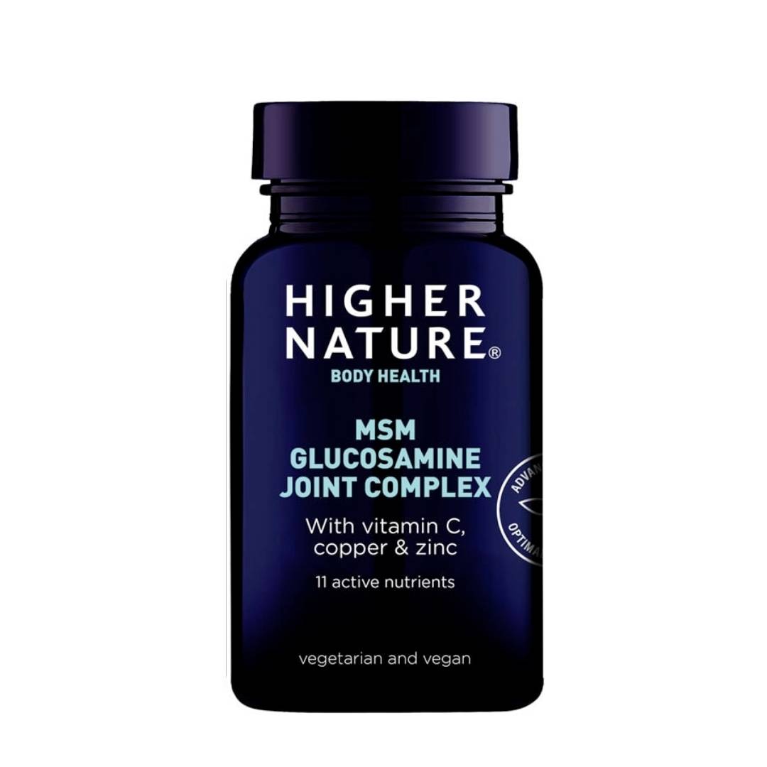 Higher Nature Msm Glucosamine Joint Complex 90 Tablets - Medaid