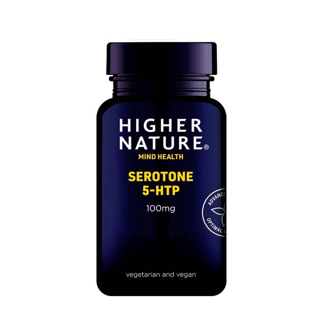 Higher Nature Serotone 5-HTP 100mg 30 Capsules - Medaid