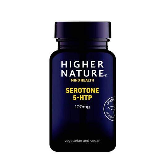 Higher Nature Serotone 5-HTP 100mg 30 Capsules - Medaid