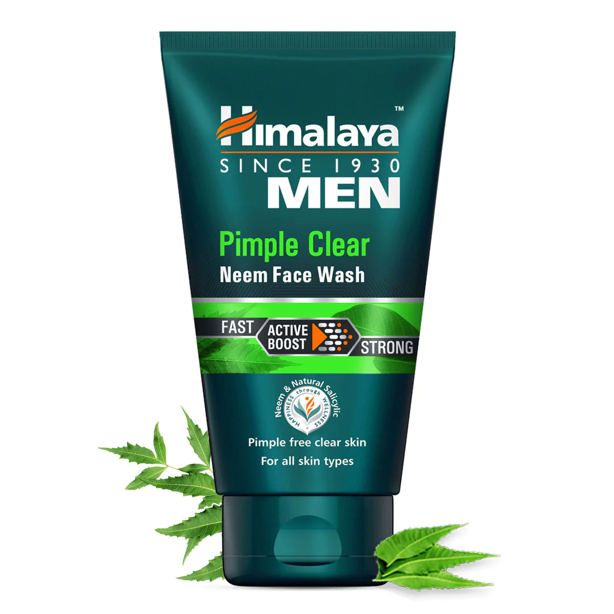 Himalaya Herbals Mens Pimple Clear Neem Face Wash 100ml - Medaid