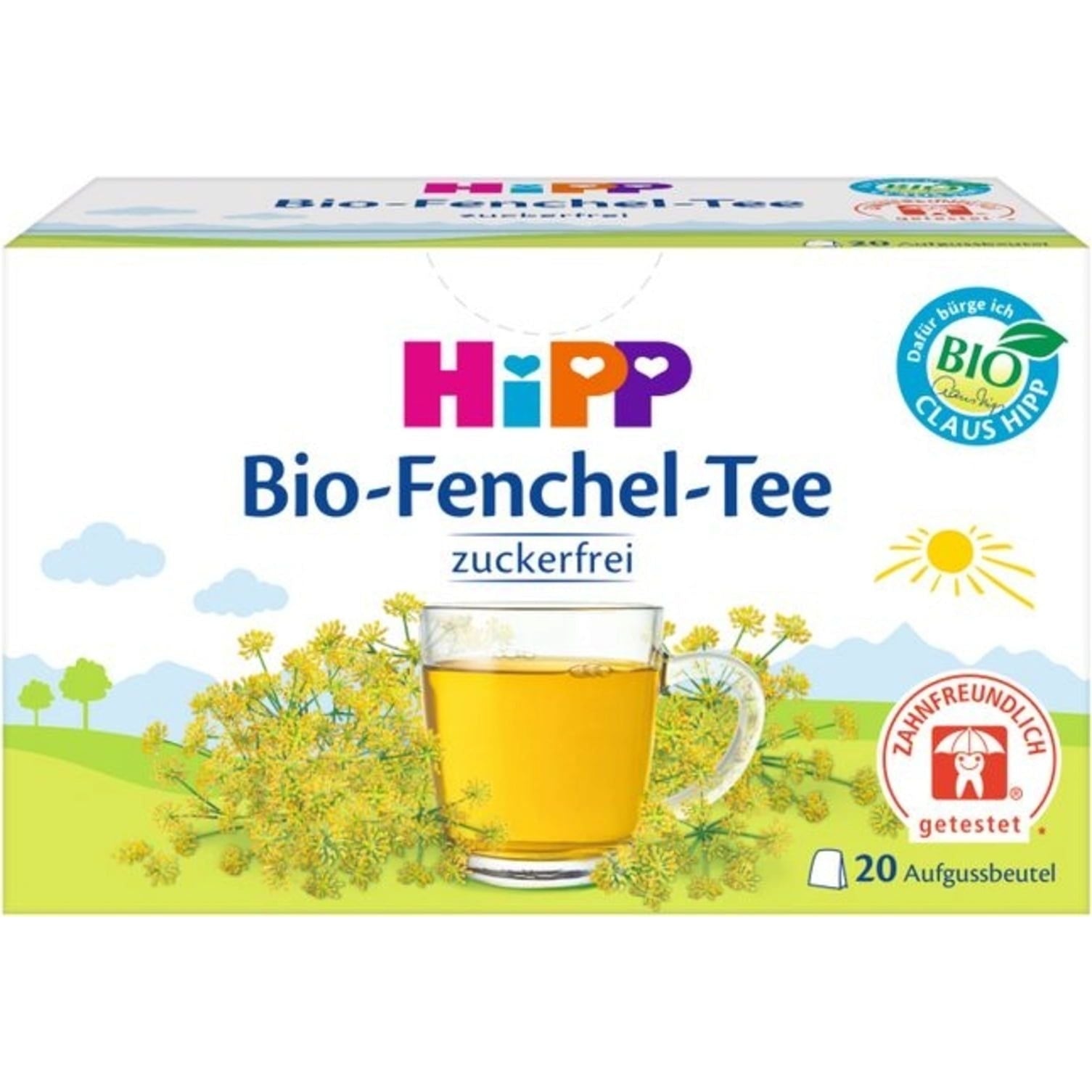 HiPP Organic Fennel Tea, 30 g [IMPORTED] - Medaid