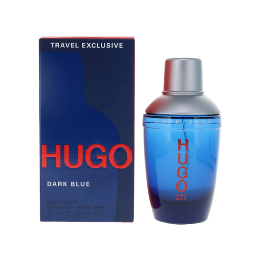 Hugo Boss Dark Blue Eau De Toilette Pour Homme - 75ml - Medaid