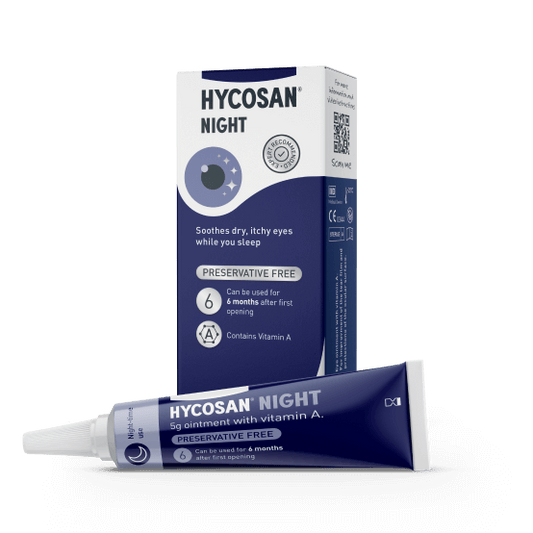 Hycosan - Night Eye Ointment 5g - Medaid International