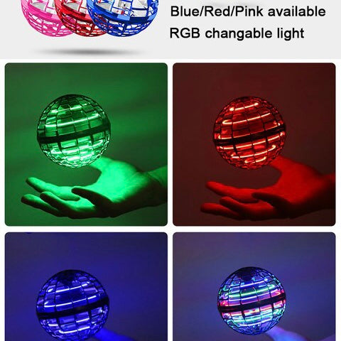 Flying Ball Toys 360¬∞ Rotating Mini UFO - Medaid International