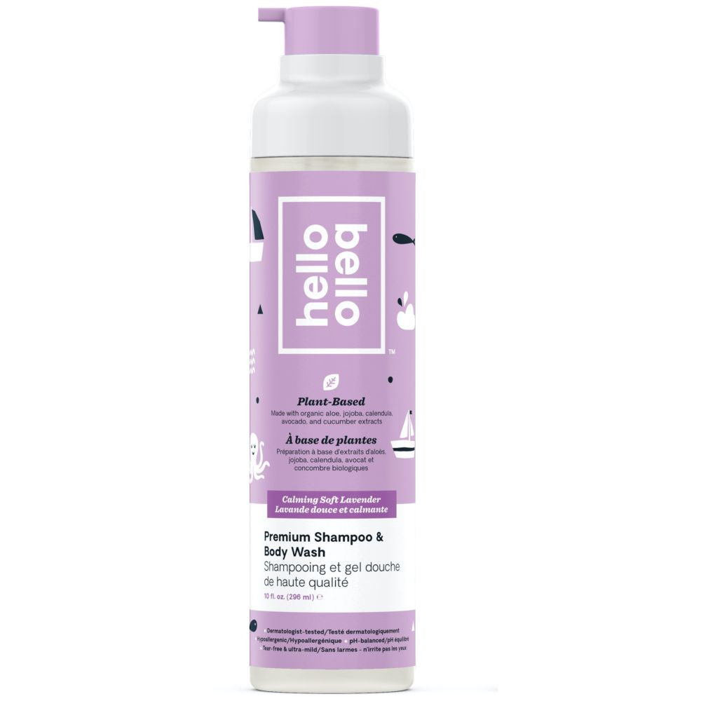 Hello Bello - Baby Shampoo/Wash Lavender - 296ml - Medaid - Lebanon