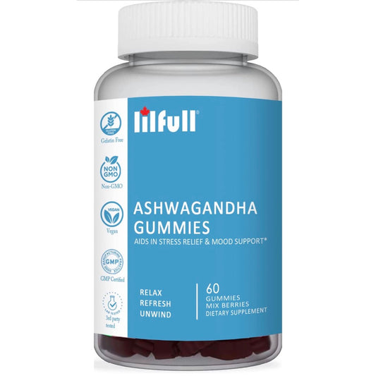 Ashwagandha Gummies Lilfull 1200mg Supplement Mixed Berries Flavor - Medaid - Lebanon