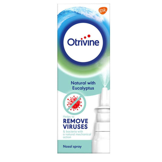 Otrivine - Natural with Eucalyptus Nasal Spray 20ml - Medaid