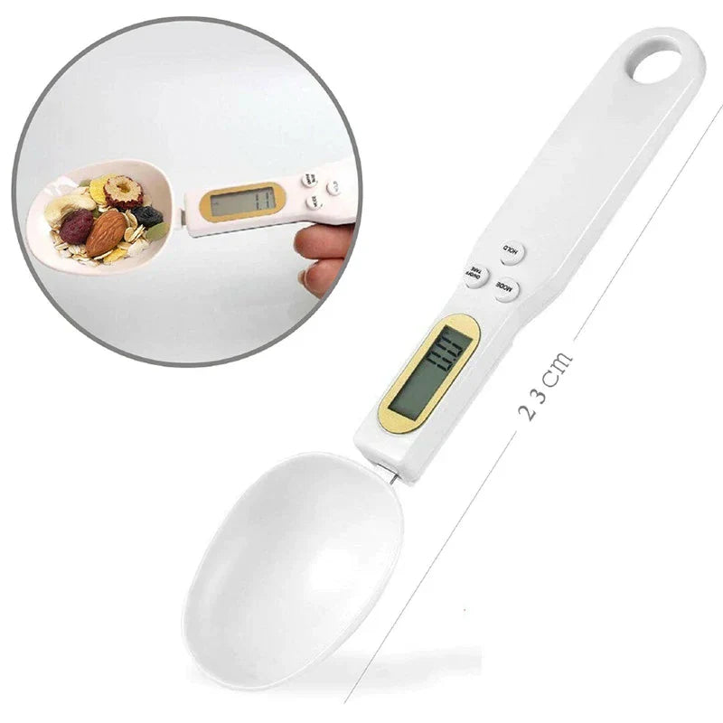 LCD Display Digital Kitchen Measuring Spoon Scale - Medaid International