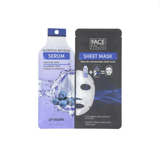 Face Facts Nutrition Infusion Serum Sheet Mask - 25ml - Medaid