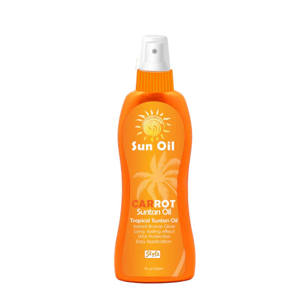 STYLE SUN OIL TAN CARROT 225ML - Medaid