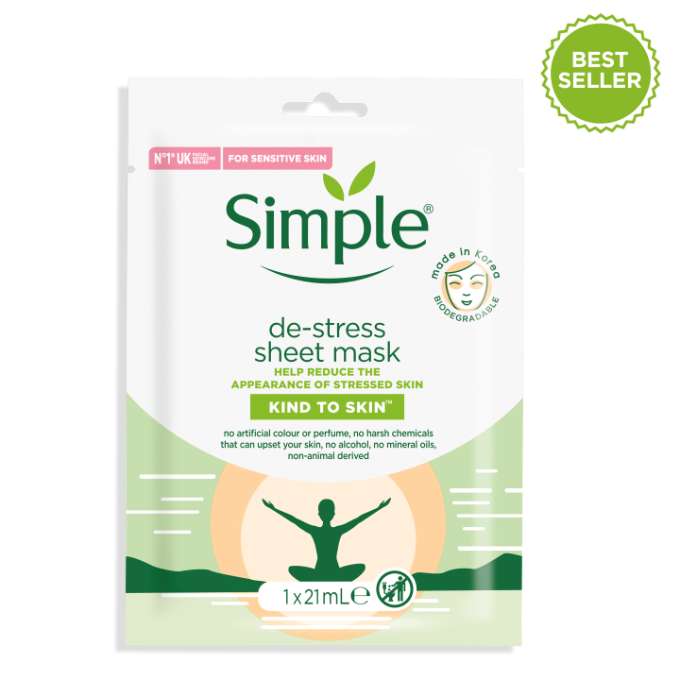 Kind to Skin De-stress Sheet Mask - Medaid