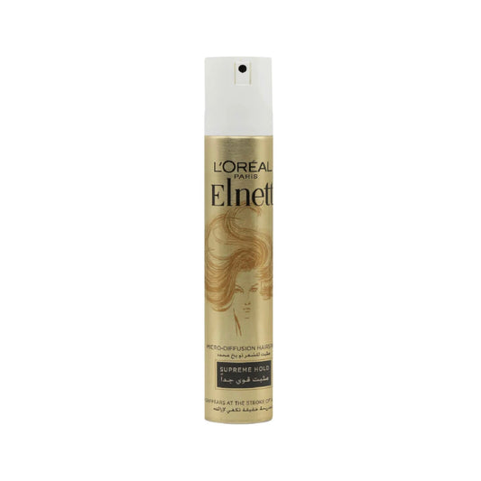 L'Oreal Paris Elnett Satin Supreme Hold Hair Spray - Medaid
