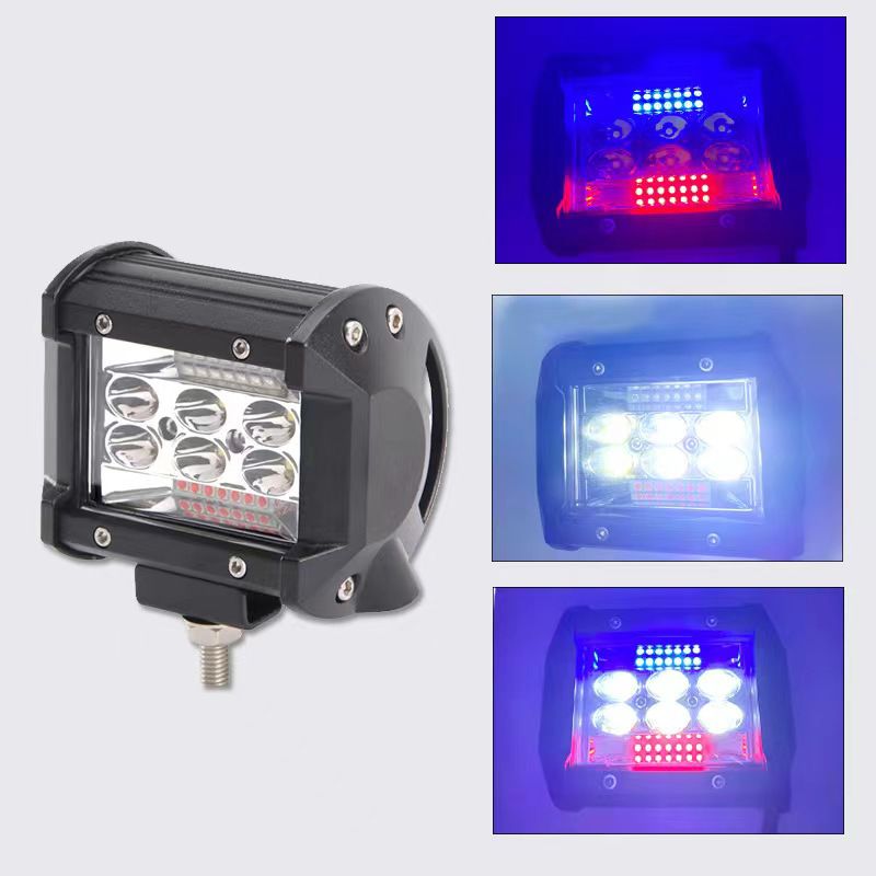 84W Led Police Flash Light 24V With 3 Colors - Medaid International