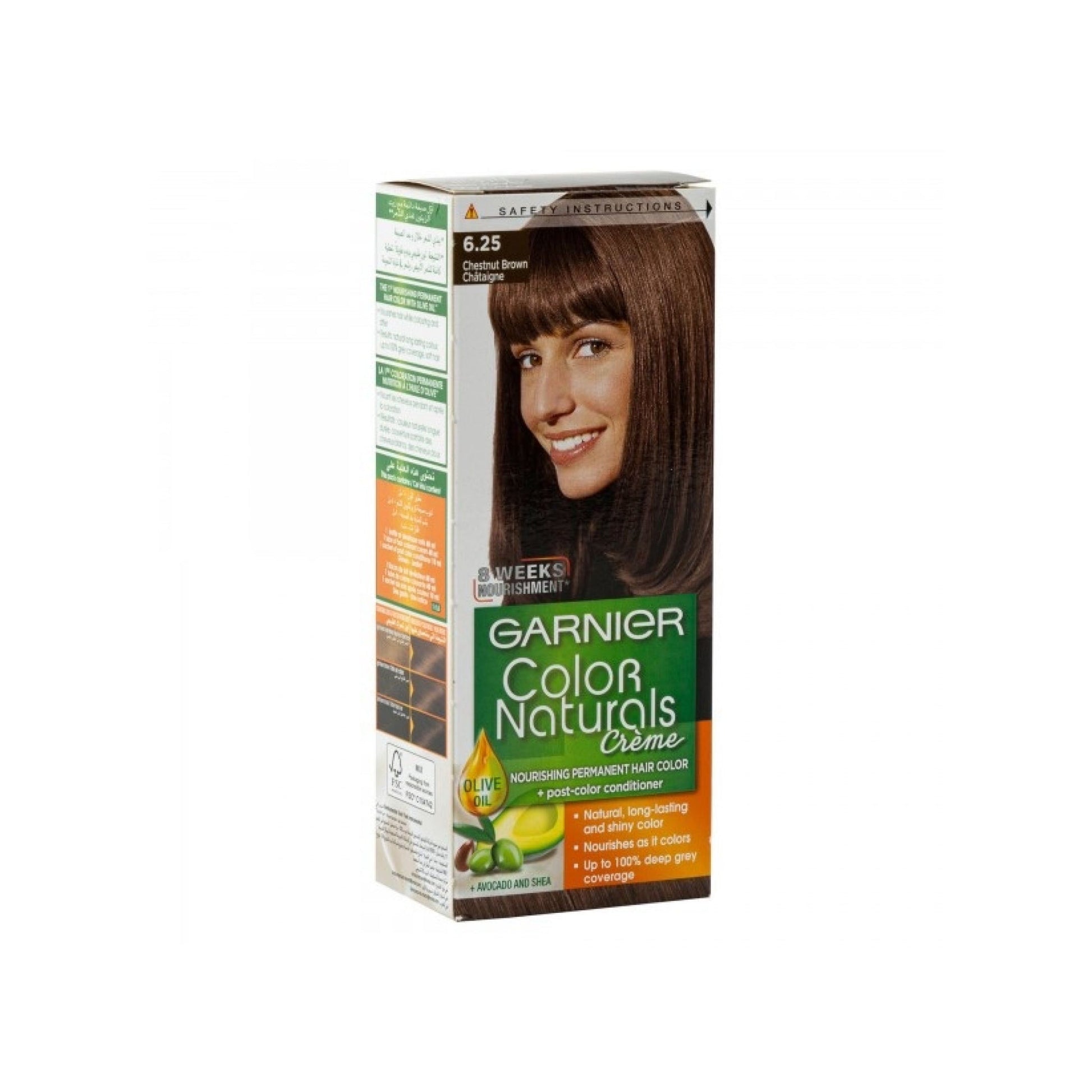 Garnier Natural Colors 6.25 very light Chestnut - Medaid