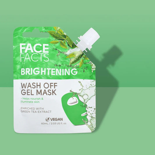 Face Facts Brightening Wash Off Gel Mask - 60ml - Medaid