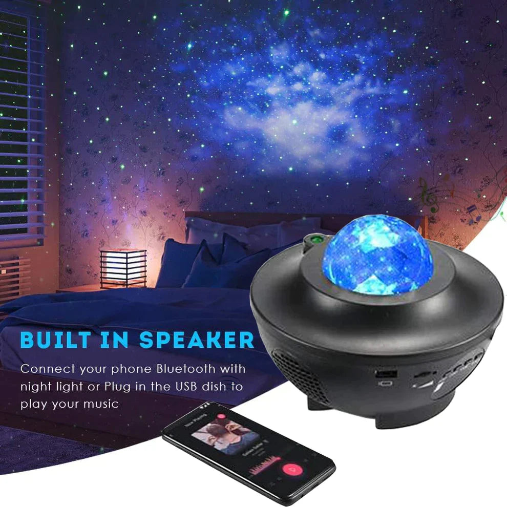 Galaxy Projector With Speaker - Medaid International