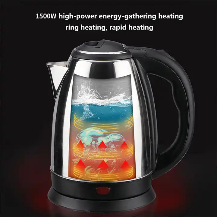 Raf Electric Kettle Water Warmer 2L Stainless Steel R7816 - Medaid International