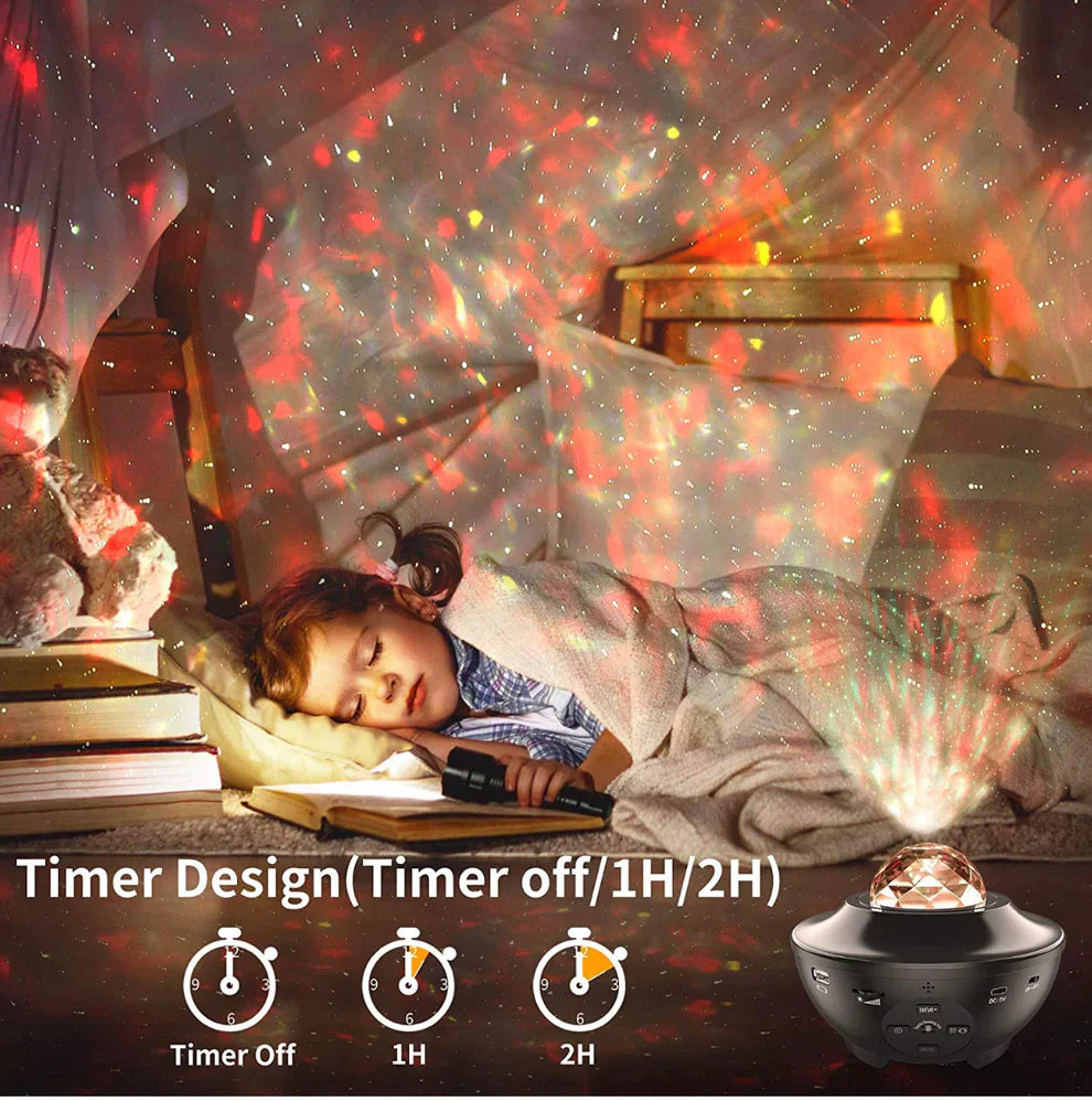 Galaxy Projector With Speaker - Medaid International