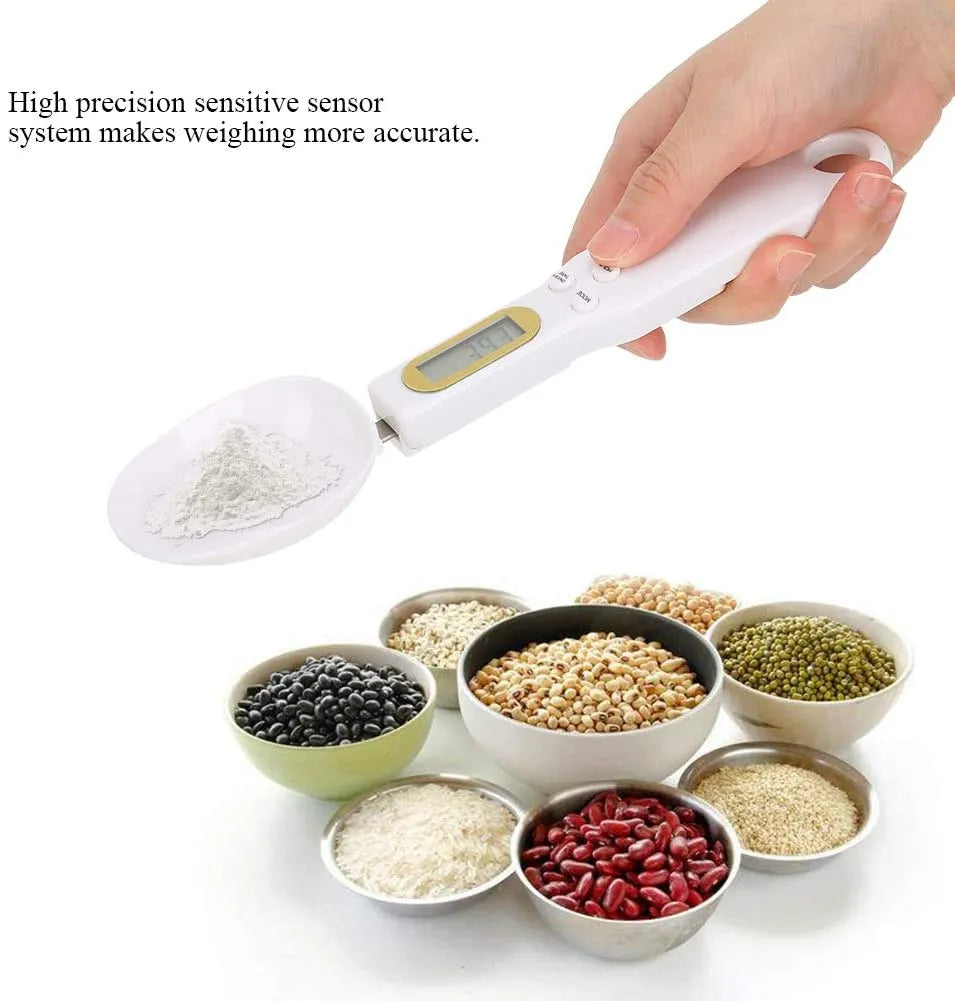 LCD Display Digital Kitchen Measuring Spoon Scale - Medaid International