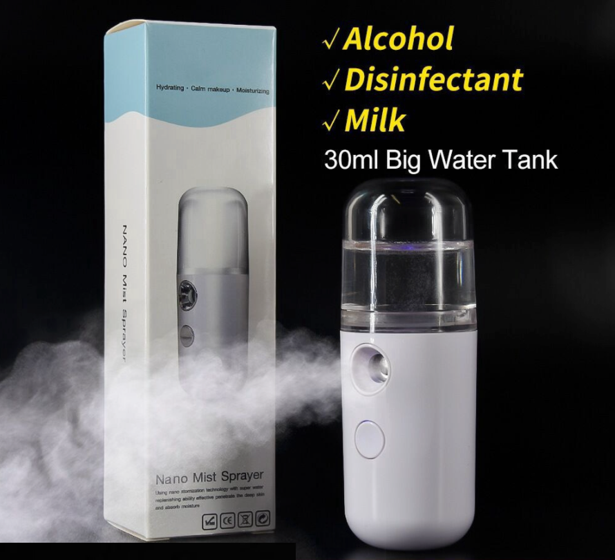 Mini Nano Spray Face Humidifier - 30ml - Medaid International
