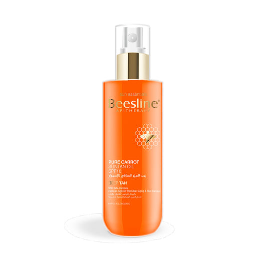 Pure Carrot Suntan Oil SPF 10 - Medaid - Lebanon