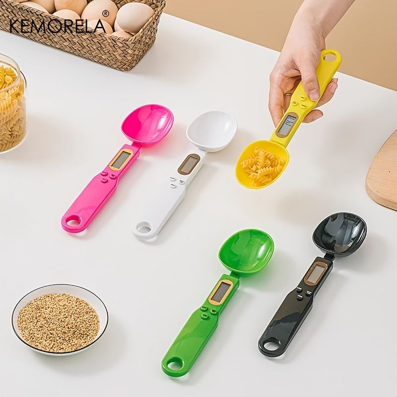 LCD Display Digital Kitchen Measuring Spoon Scale - Medaid International