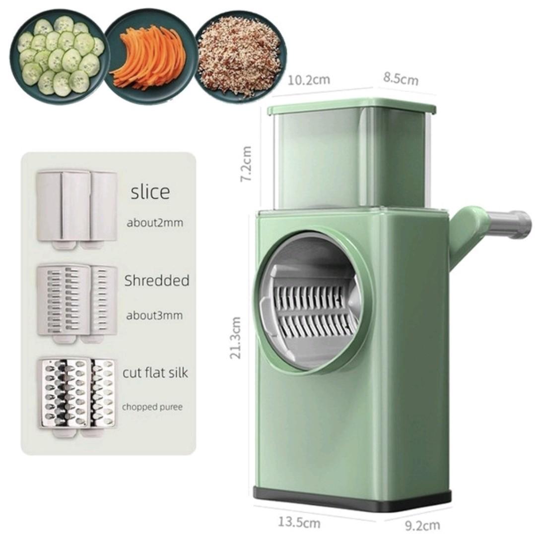 Multifunctional Rotary Vegetable Cutter 3 In 1 Shredder , slicer and grinder - Medaid International