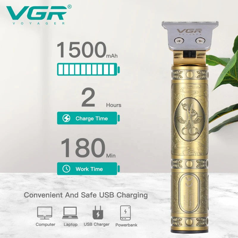 VGR Professional Hair Beard Trimmer V091 - Medaid International