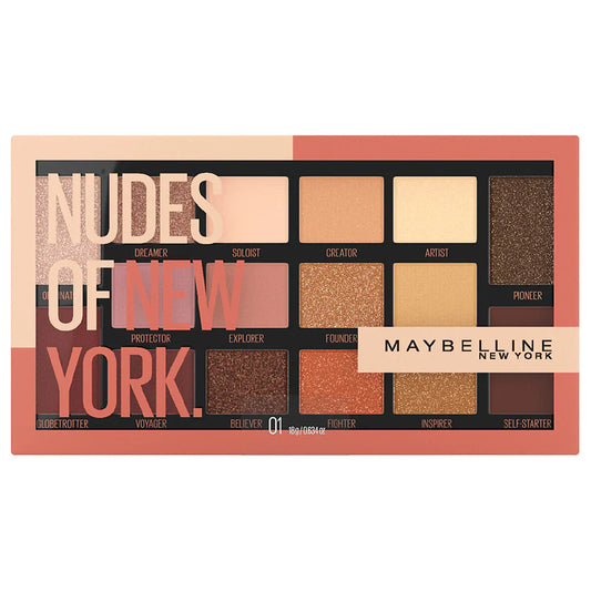 Maybelline Nudes of New York Eyeshadow Palette - Medaid