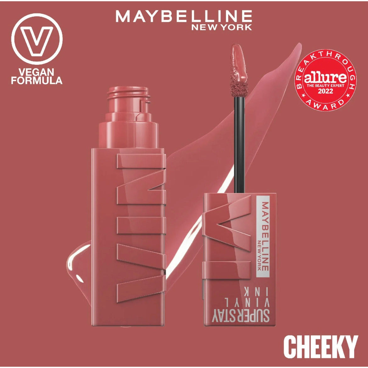 Maybelline Super Stay Vinyl Ink long lasting Liquid Lipcolor - lipstick - Medaid