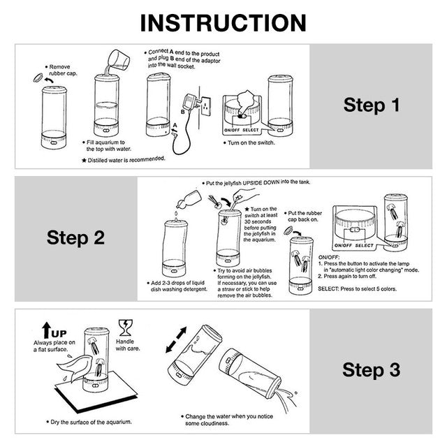 Jelly Fish Led Lamp - Medaid International