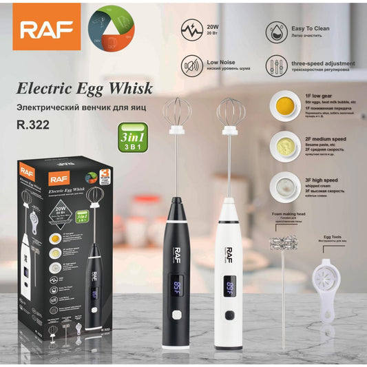 Raf Electric Egg Whisk & Coffee Mixer R322 - Medaid International