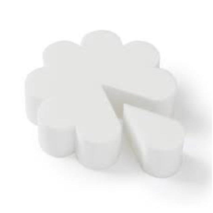 Beauty glam superior flower x8 make up sponge latex 25mm - Medaid