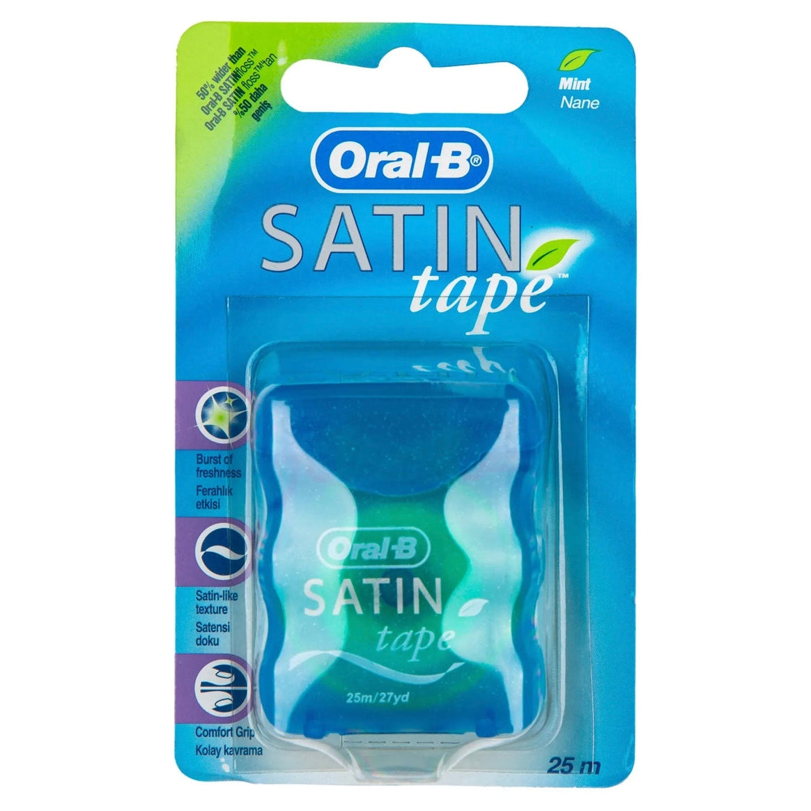 Oral B Satin Tape 25m - Medaid