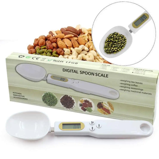 LCD Display Digital Kitchen Measuring Spoon Scale - Medaid International