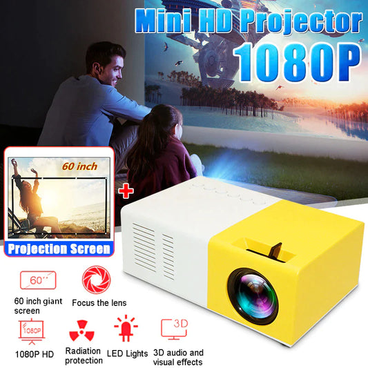 Mini LED Projector Multimedia Home Theater - Medaid International