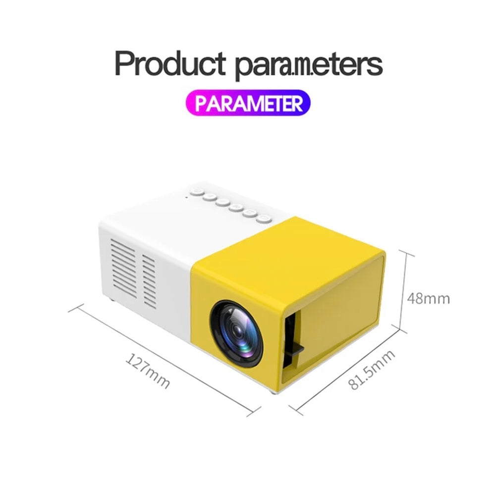 Mini LED Projector Multimedia Home Theater - Medaid International