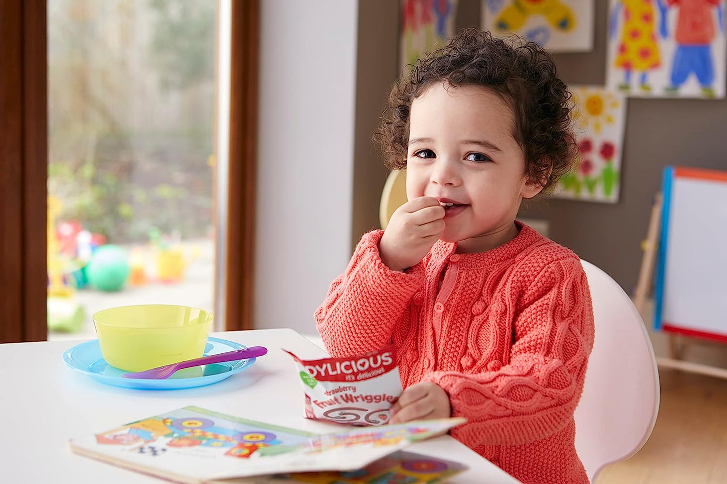 Kiddylicious Strawberry Wriggles - Delicious Real Fruit Treat for Kids - Suitable for 12+ Months - Medaid - Lebanon