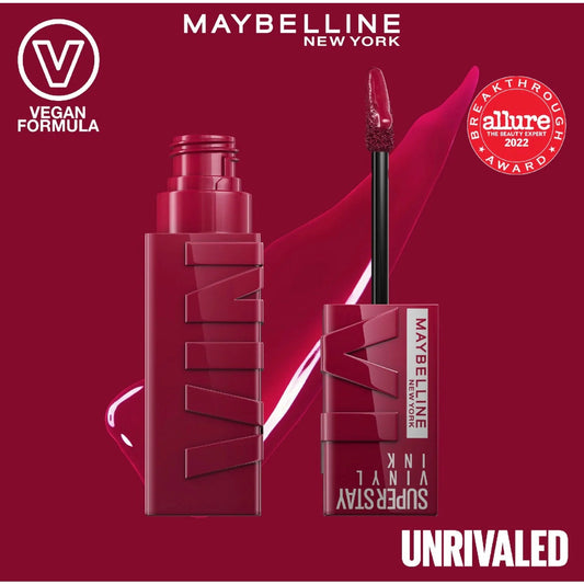 Maybelline Super Stay Vinyl Ink long lasting Liquid Lipcolor - lipstick - Medaid